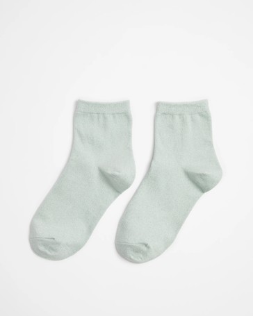 Metallic 3/4 Crew Socks - AC-Lab