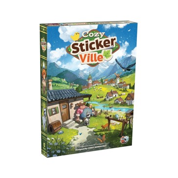Cozy Stickerville Board Game