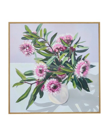 Anko Native Grace Framed Canvas - 80cm x 80cm