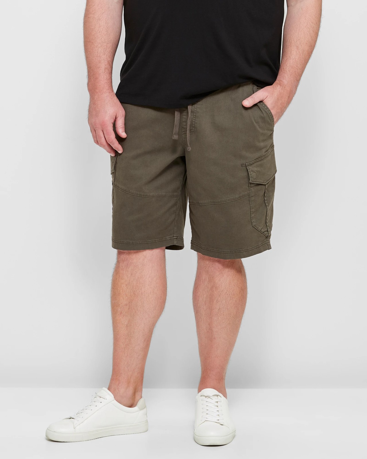 Plus Size Combat Shorts Khaki Target Australia