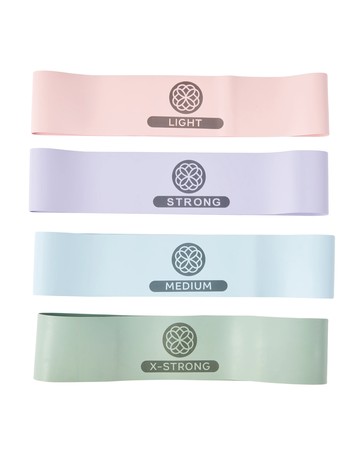 4 Micro Stretch Bands - Anko