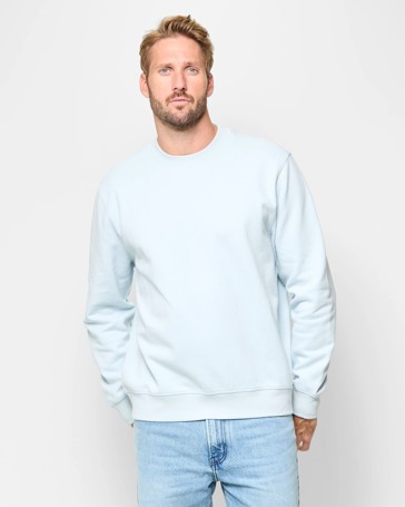 Textured Fleece Long Sleeve T-Shirt