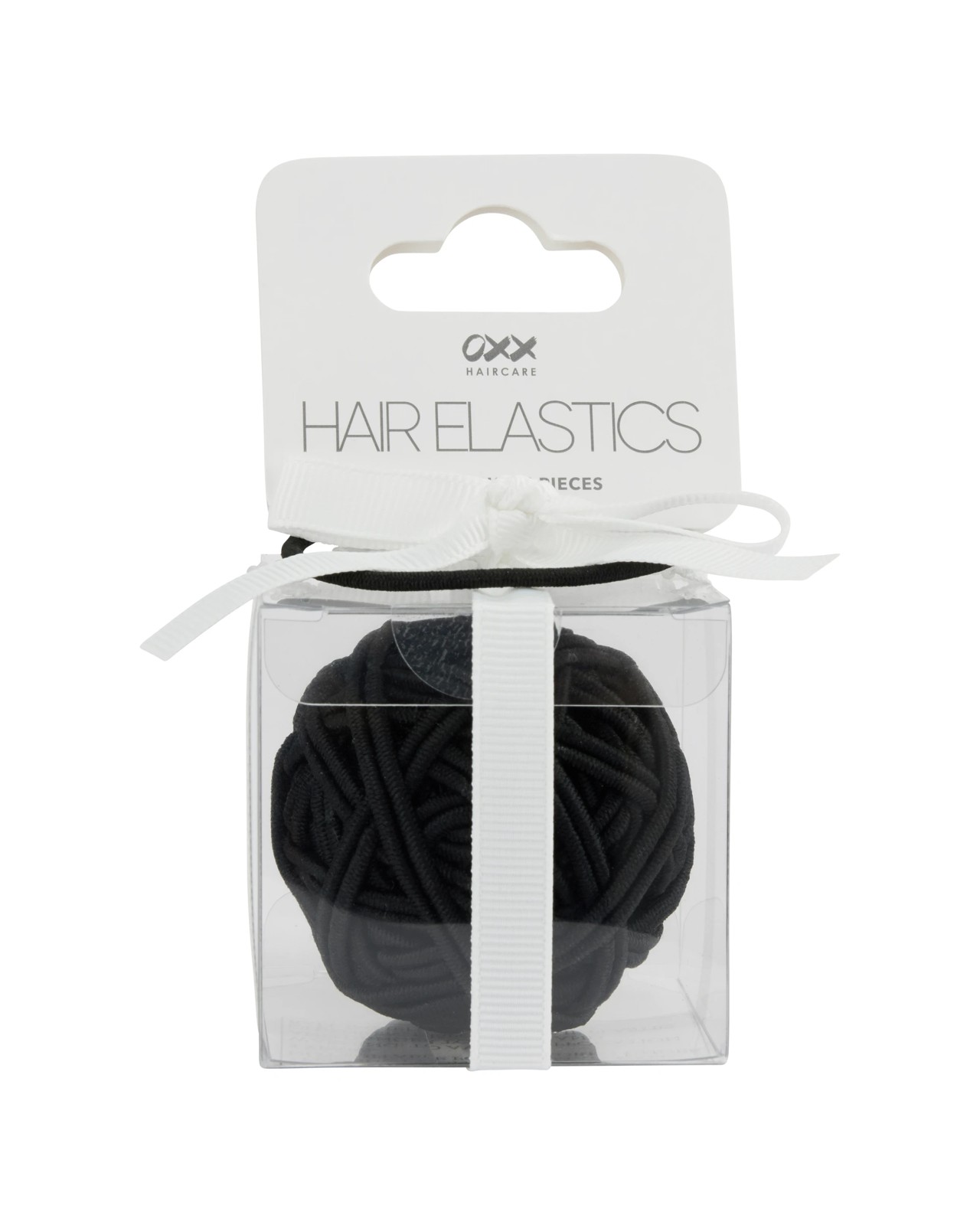45 Piece Hair Elastics, Black - OXX Haircare 3 of 3