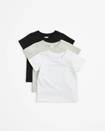 Baby Organic Cotton T-Shirts 3 Pack