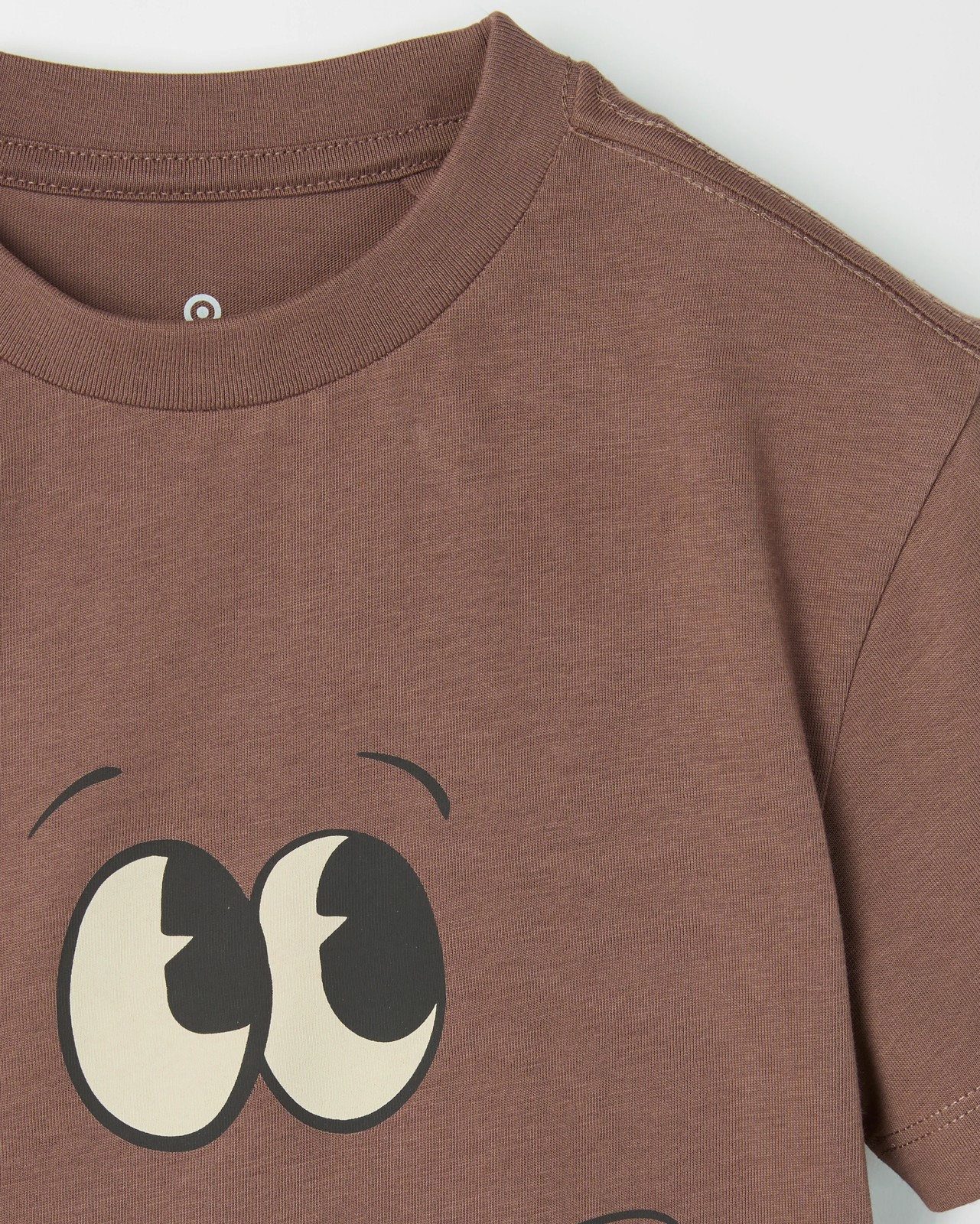 Australian Cotton Short Sleeve T-Shirt - Brown 6 of 6