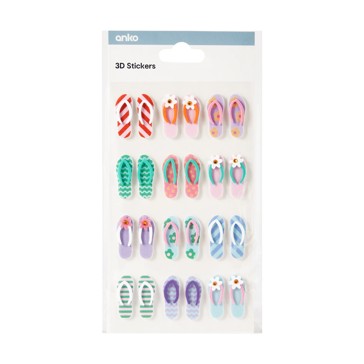 3D Stickers  Thongs - Anko