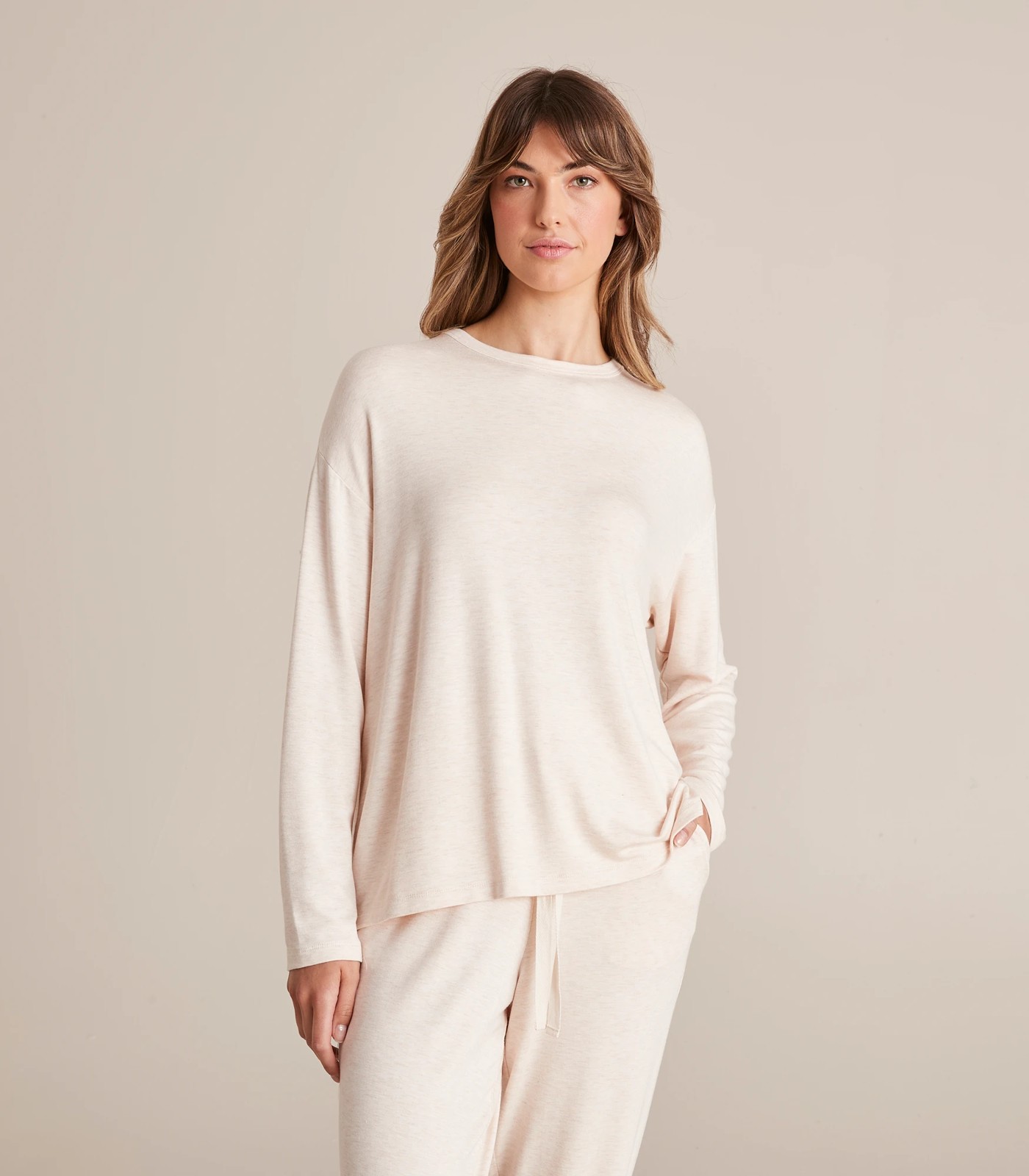 Long sleeve best sale sleep top