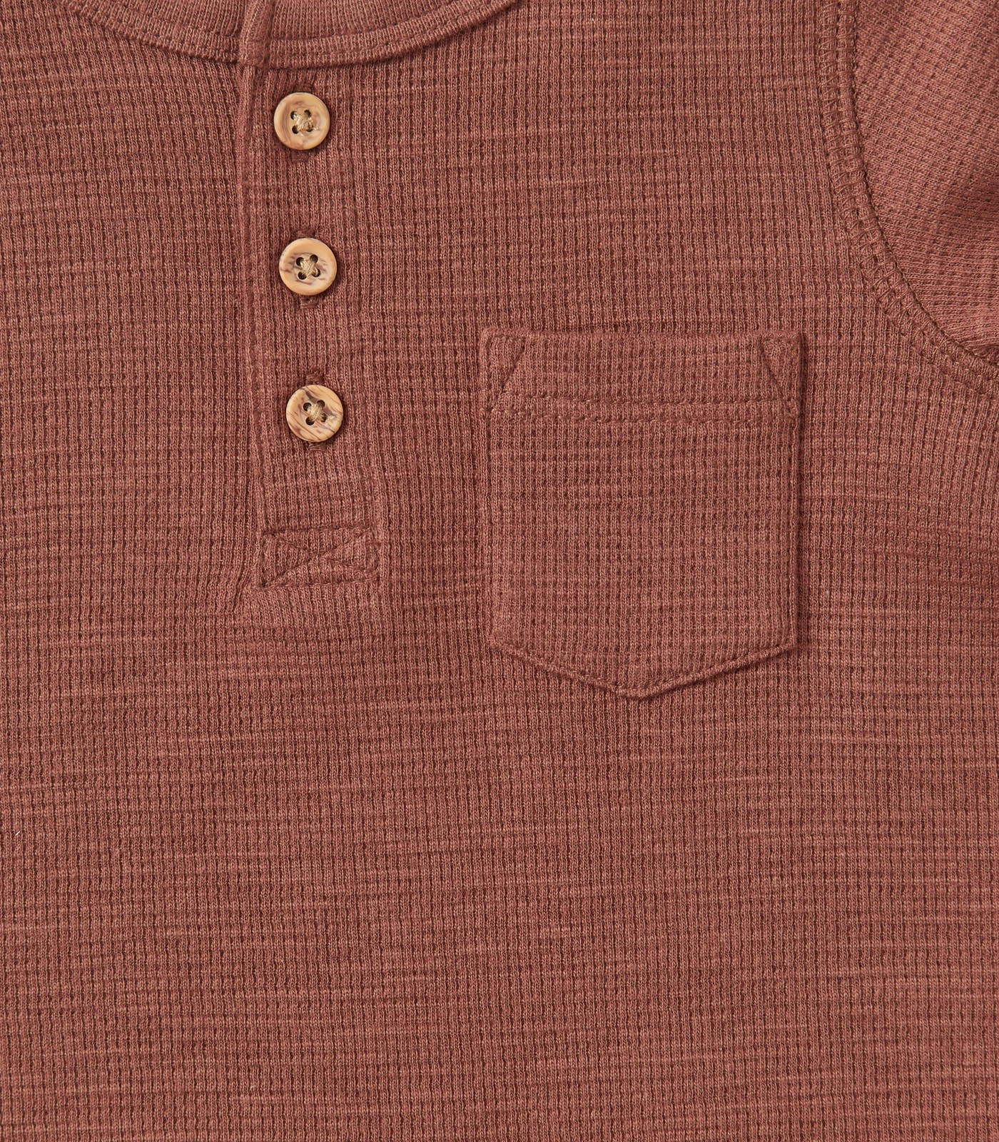 Baby Henley Waffle Top 4 of 6