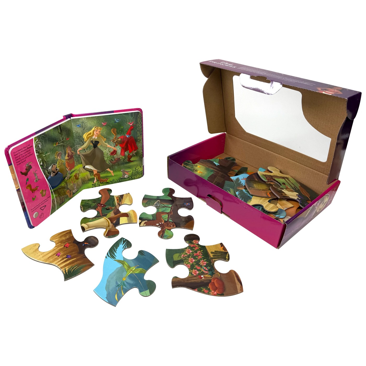 Disney Princess: Little First Look and Find Book and Puzzle Set 4 of 5