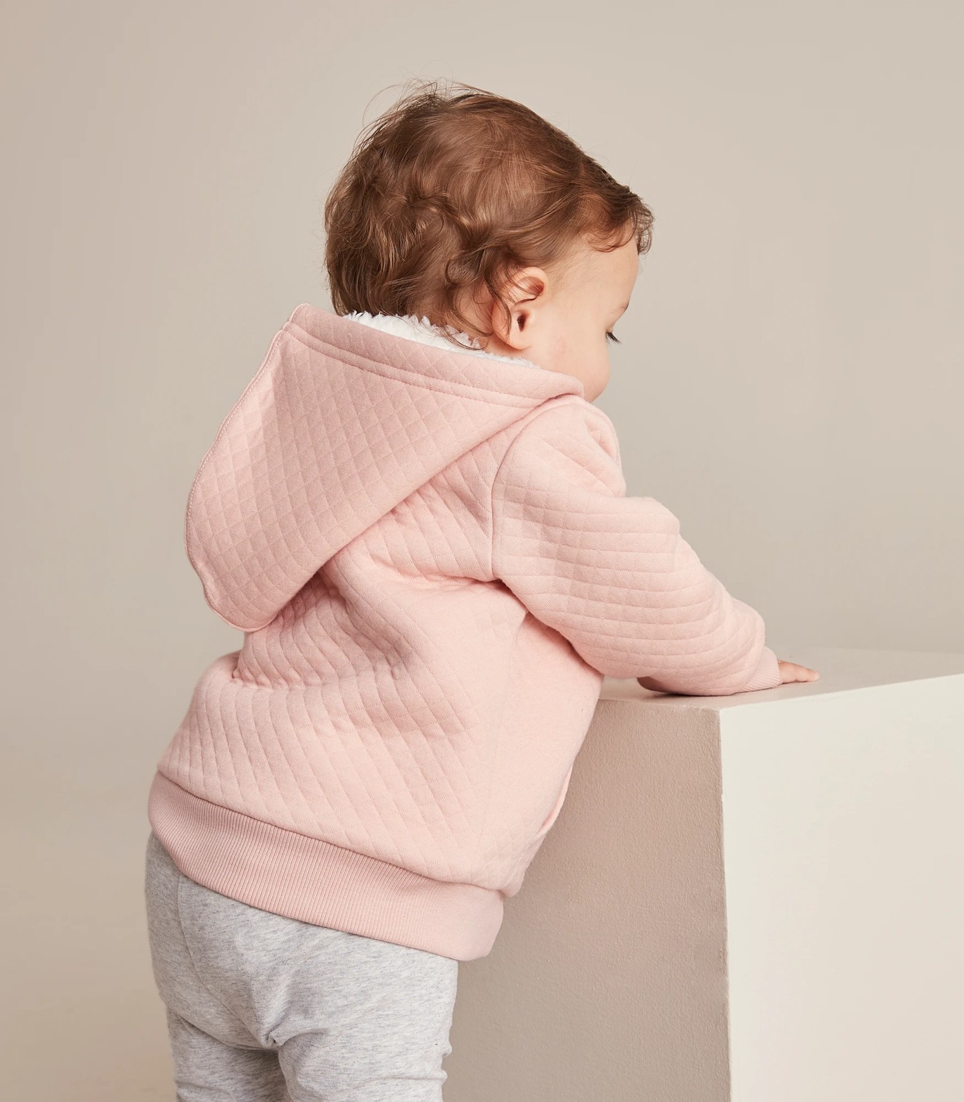 Baby girl sherpa hoodie sale