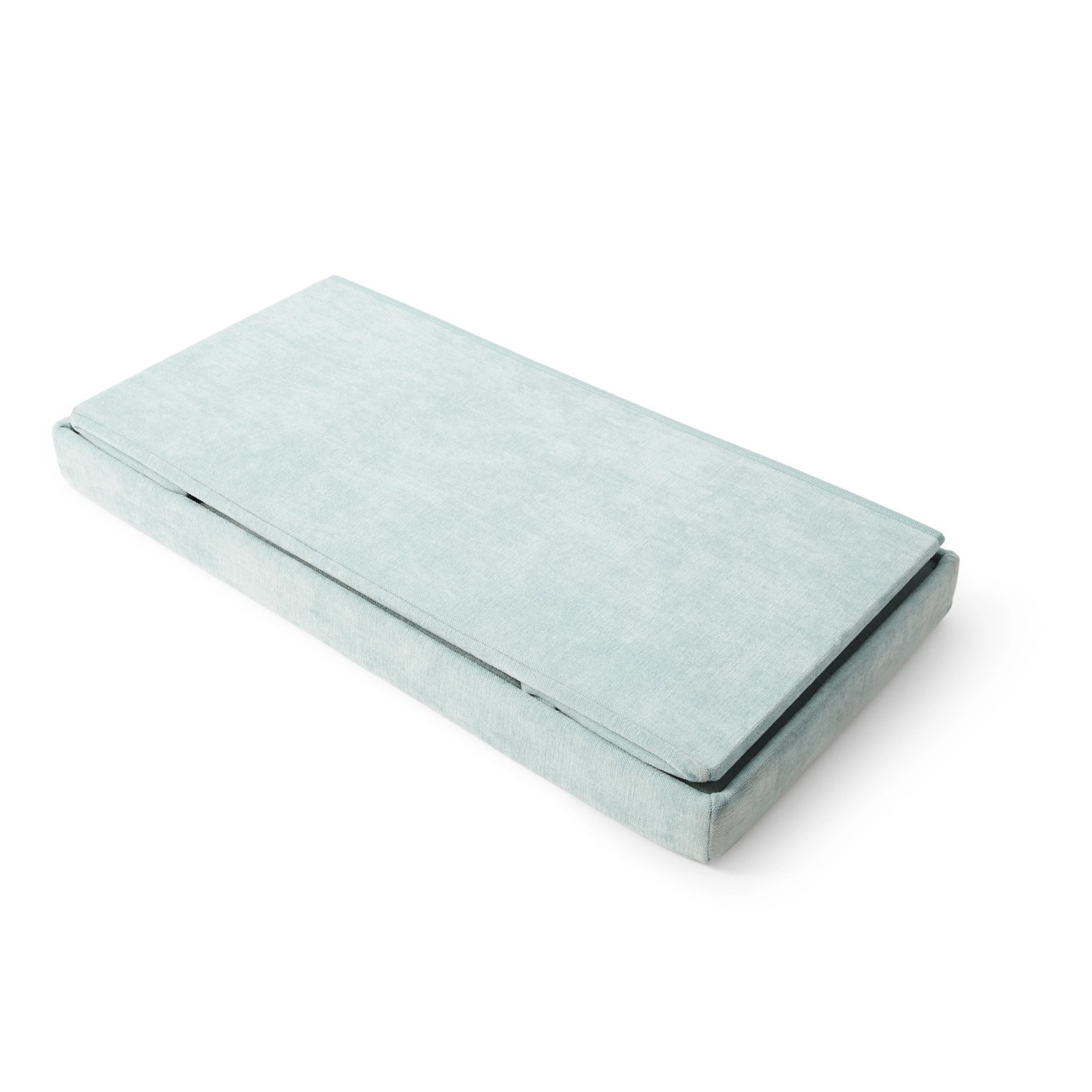Anko Rectangle Storage Ottoman - Blue 6 of 6
