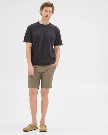 Australian Cotton Blend Slim Chino Shorts