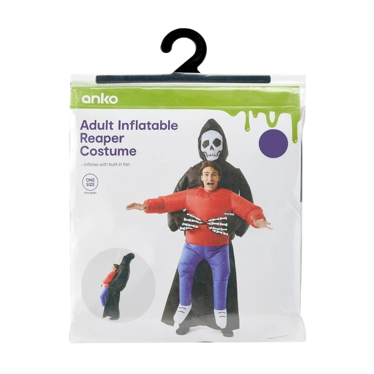 Inflatable Reaper Costume - Adult 6 of 6