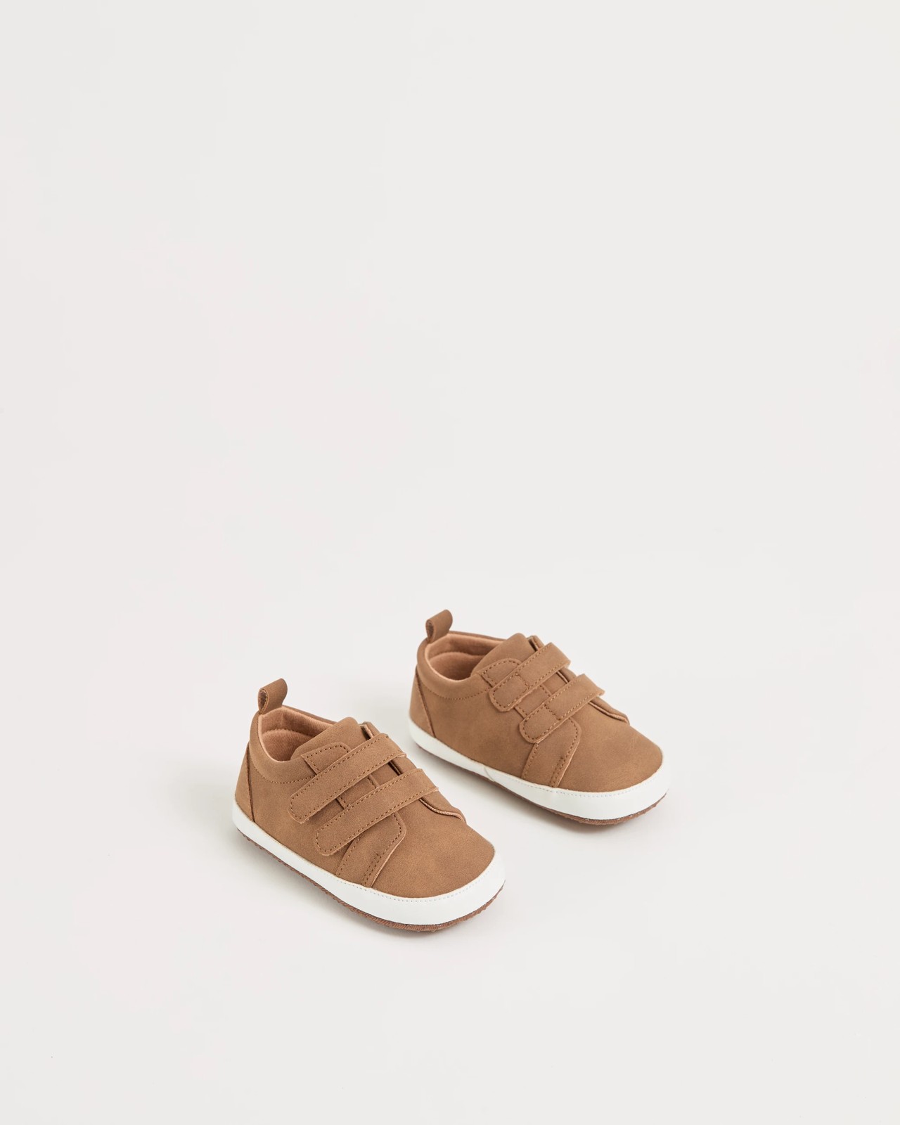 Baby Boys First Walker Tab Sneaker - Jonah - Tan 2 of 3