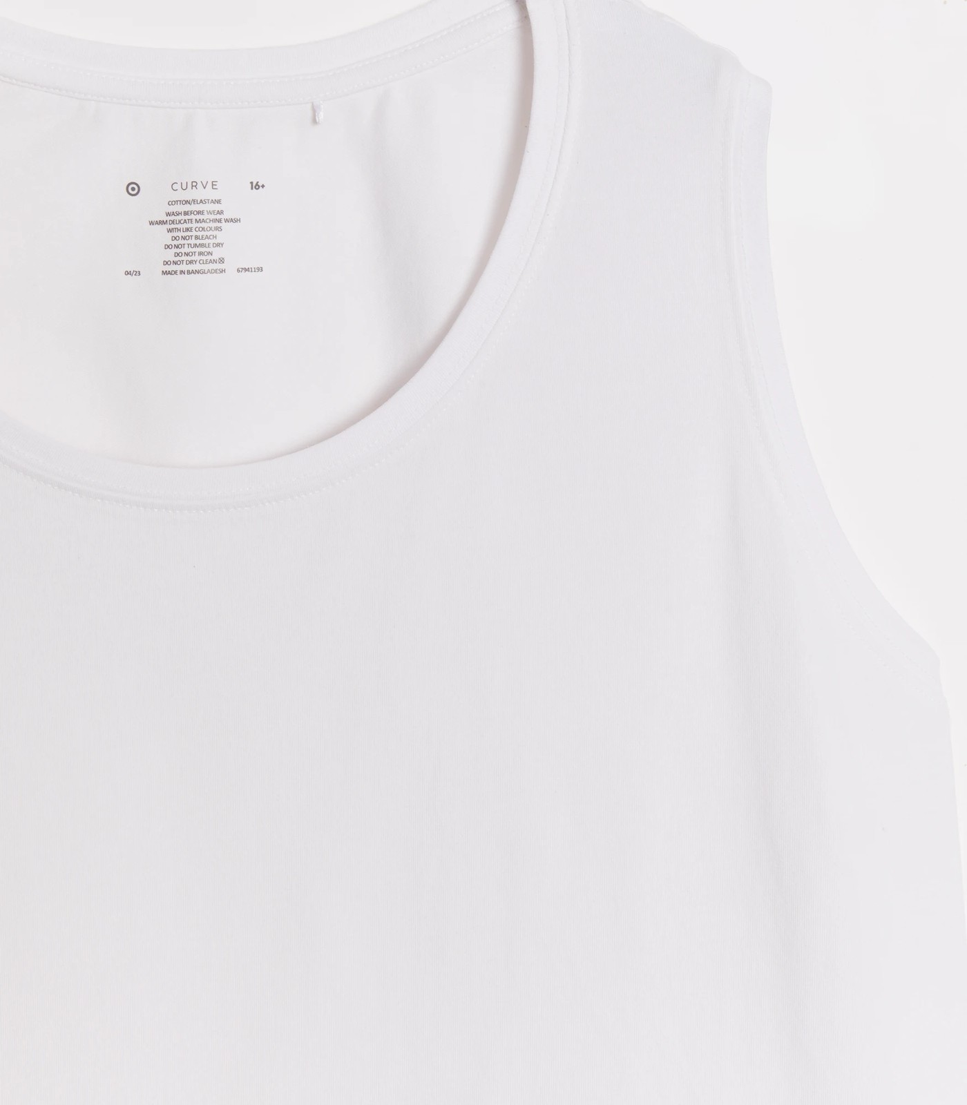 Curve Organic Cotton Tank Top