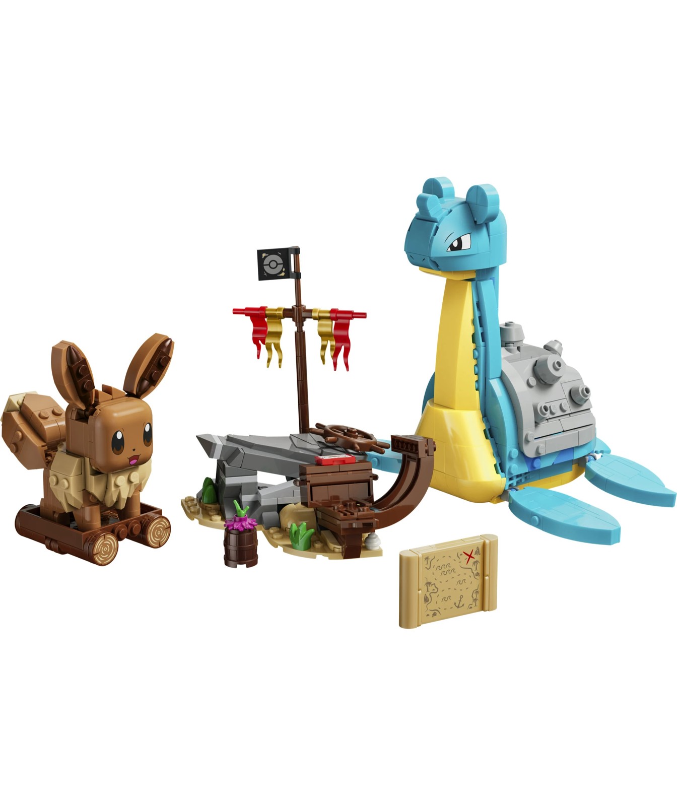 Pre-Order LEGO® Pokemon SMART Play: Eevee and Lapras's Treasure Hunt 72162 2 of 6