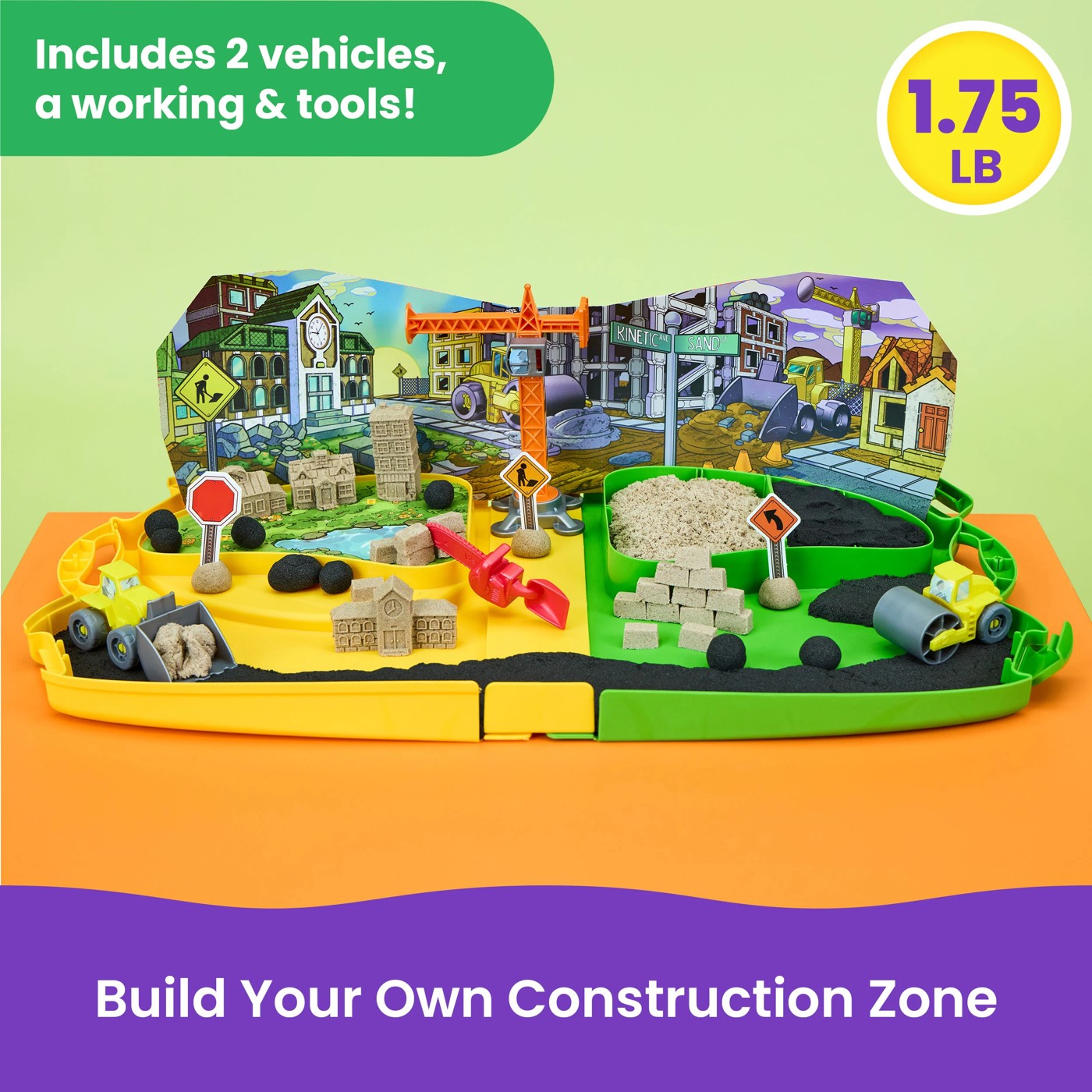 Kinetic Sand Construction Zone 2 of 6