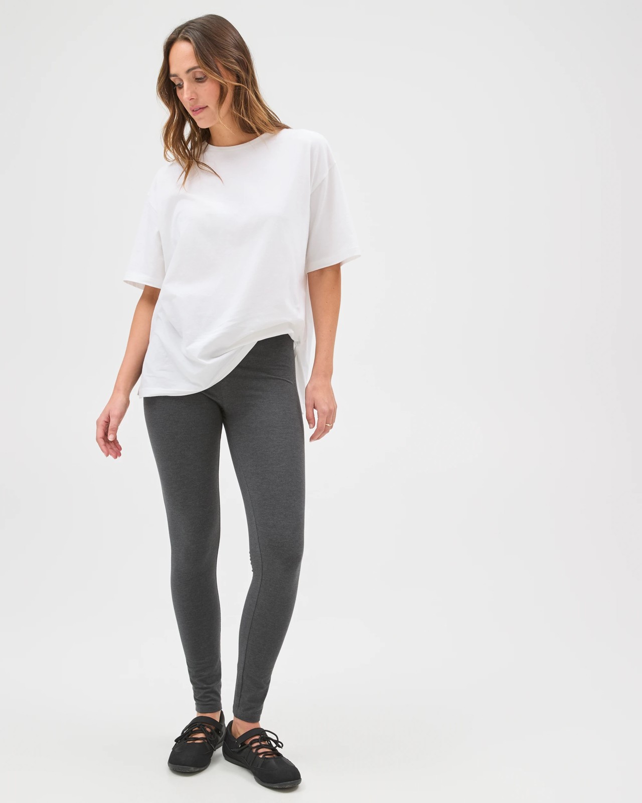 Australian Cotton Full Length Leggings 2 of 6