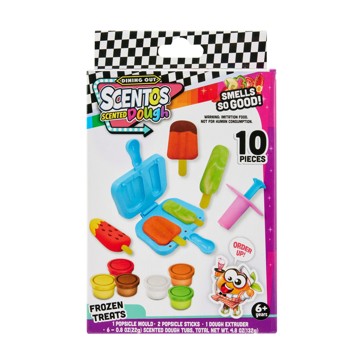 10 Piece Scentos Scented Dough Dining Out Set - Frozen Treats
