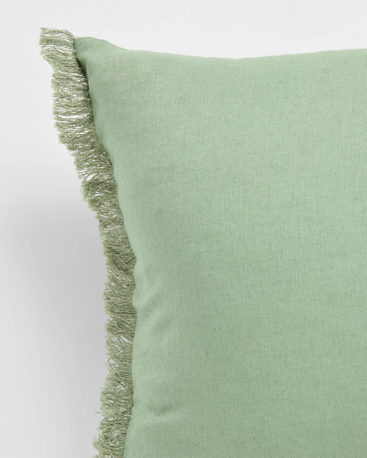 Laynie Linen/Cotton Breakfast Cushion - Fern 2 of 2