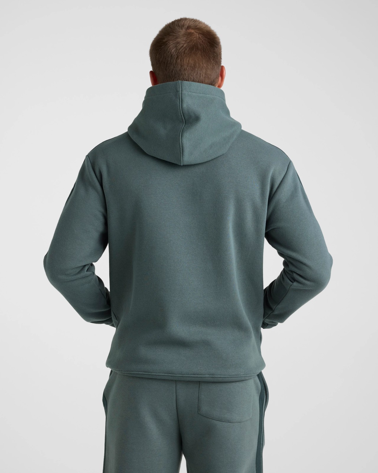 Lonsdale London Long Sleeve Hoodie - Kelp Green 2 of 5