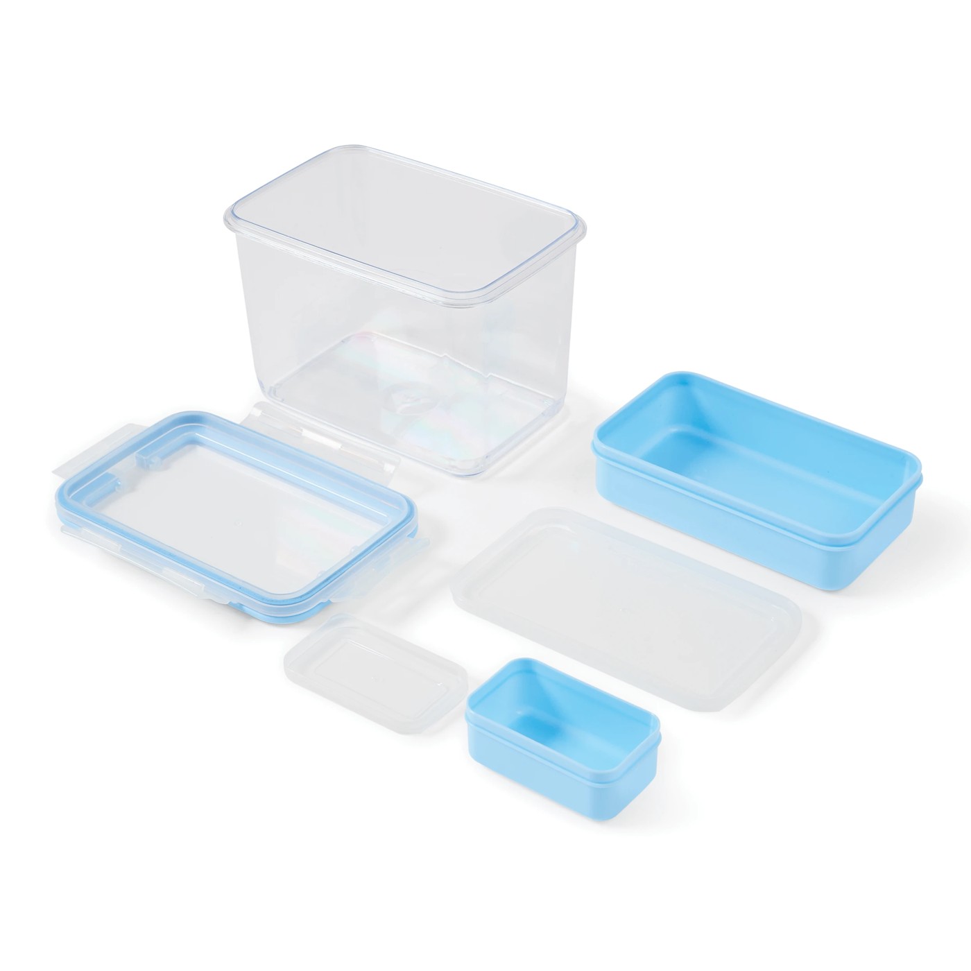 Anko 7 Piece Meal Prep Set - Blue 6 of 6