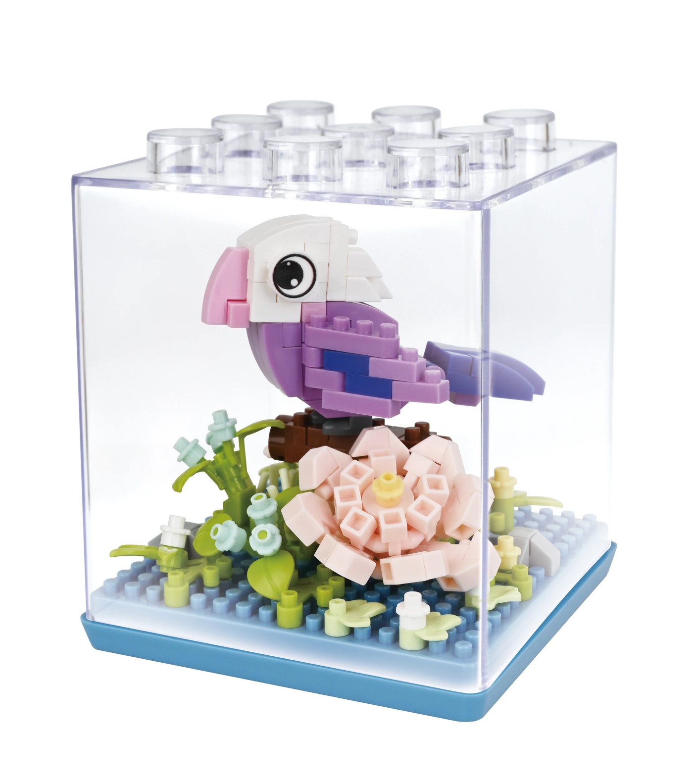 Mini Blocks Animal Series: Parrot in Case - Assorted 4 of 6