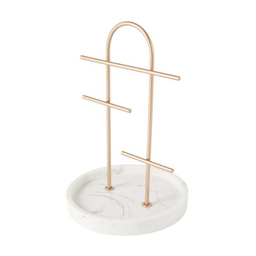 Marble Look Jewellery Stand - Anko