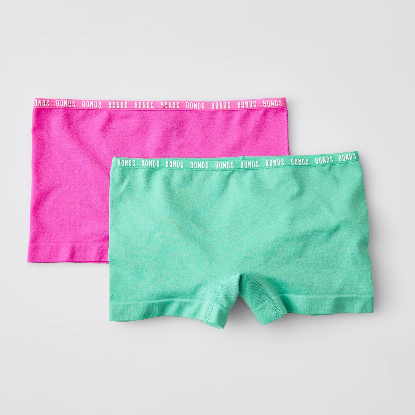 Bonds 2 Pack Stretchie Shorty - Pink/Green 4 of 4