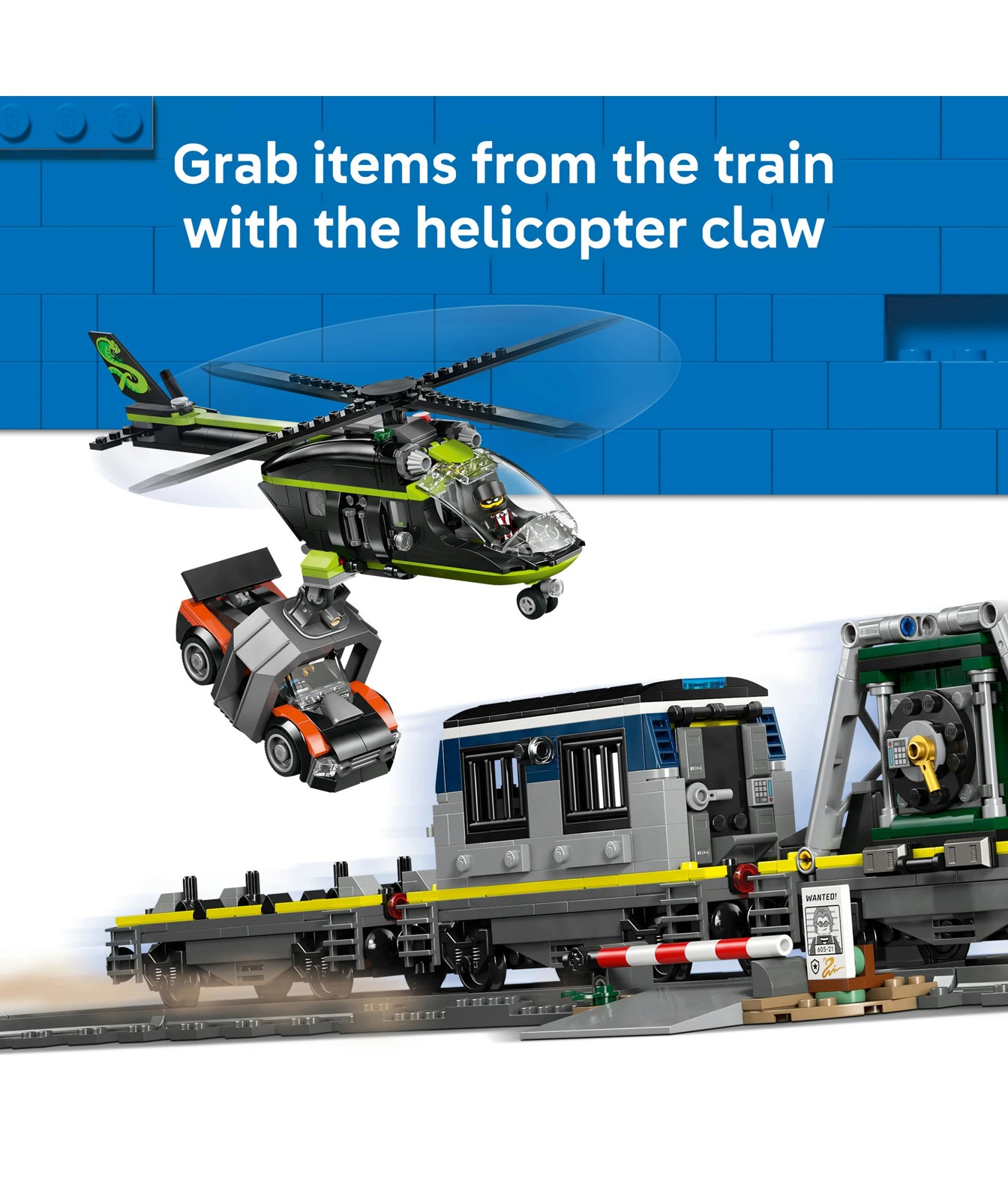 LEGO® City Police Train Heist 60508 3 of 6