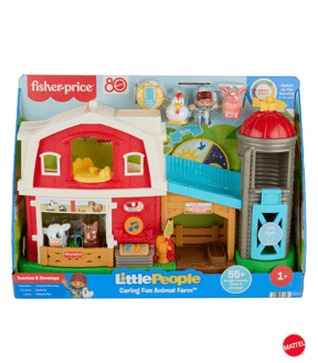 Mattel Fisher-Price Little People Caring Fun Animal Farm Playset