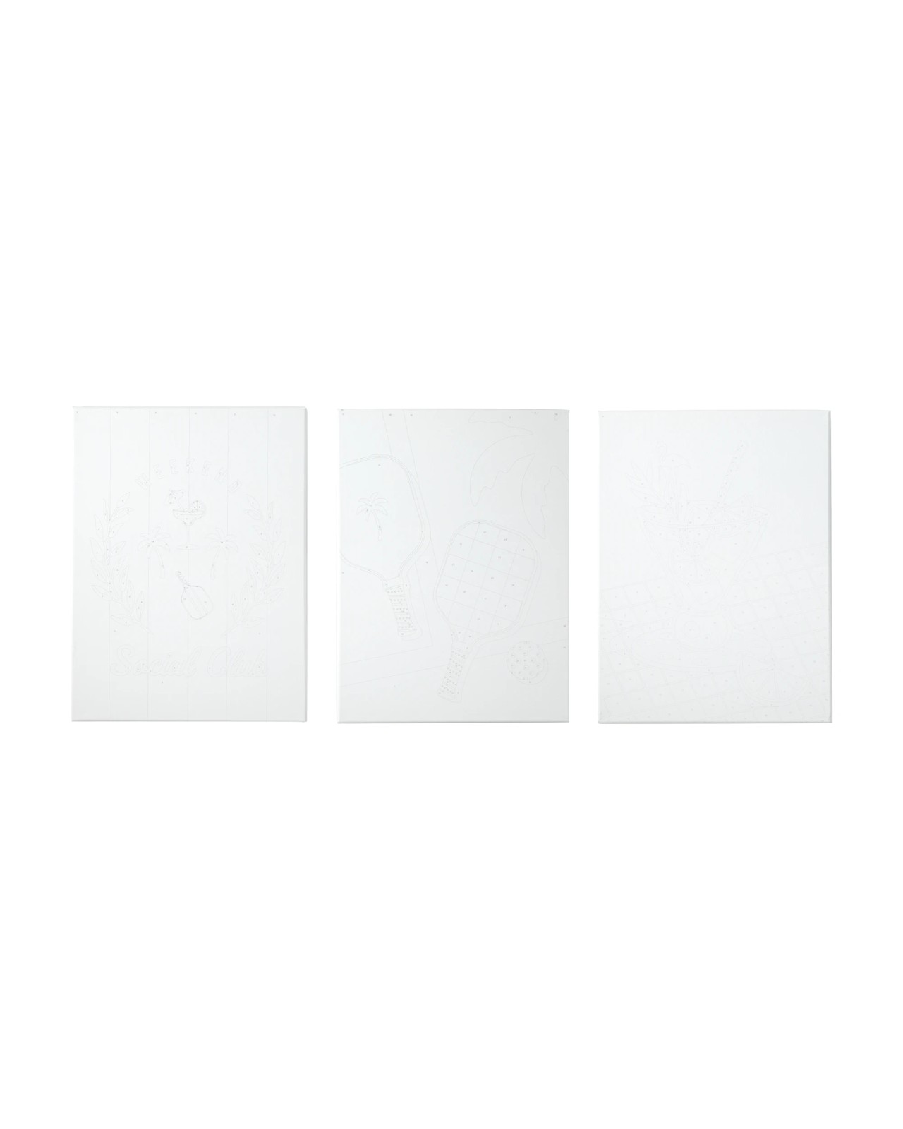 Anko 3 Pack Paint by Numbers - Leisure Club 2 of 3