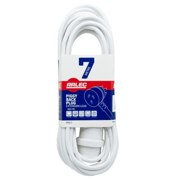 Piggyback Extension Lead, 7M - Arlec
