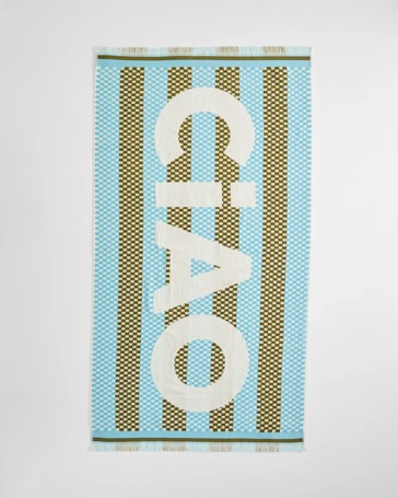 Ciao Stripe Australian Cotton Jacquard Beach Towel