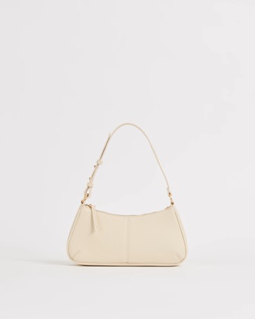 Mini Seamed Pebble Shoulder Bag