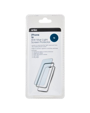 Anko iPhone 16 Anti-Blue Light Screen Protector