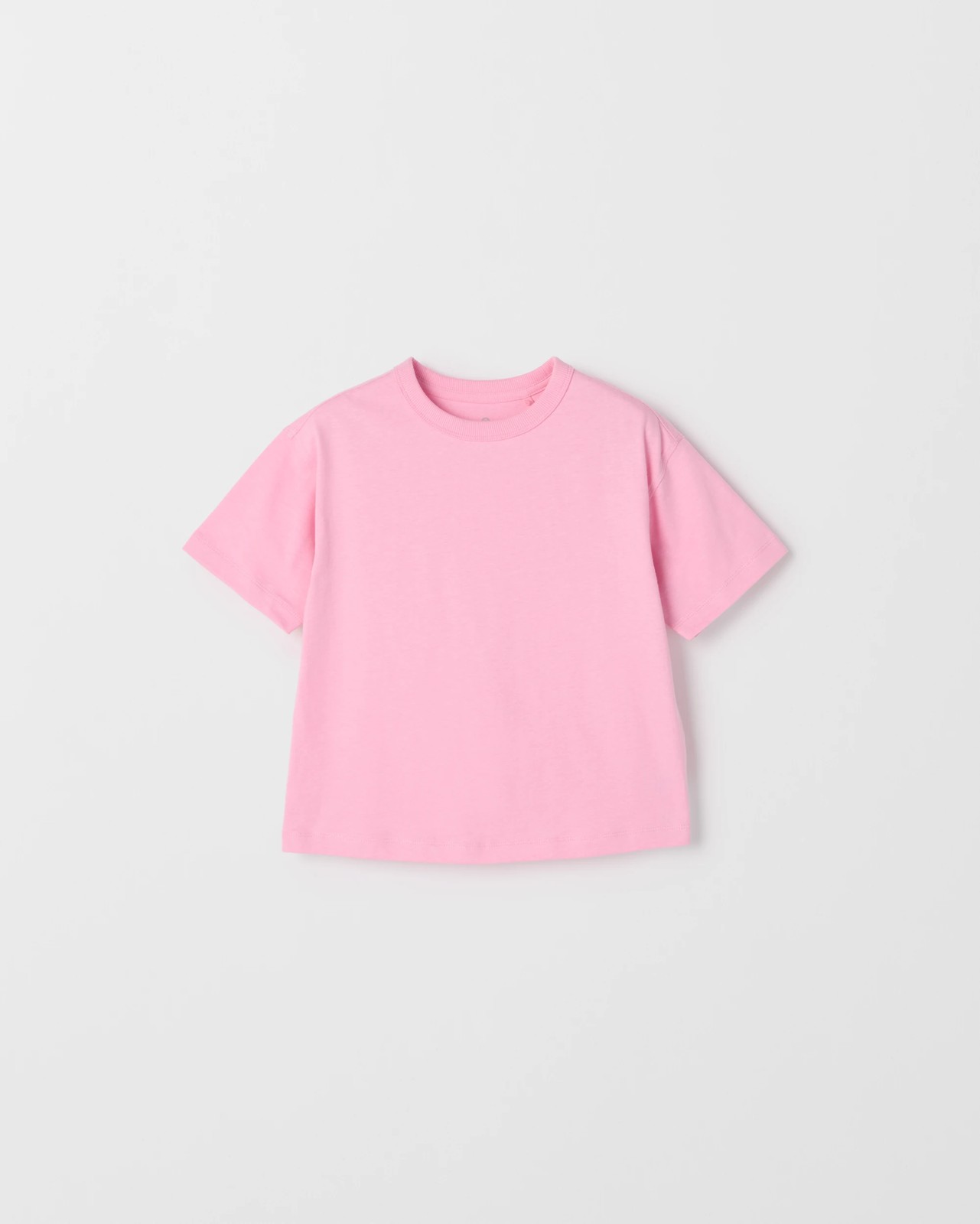 Organic Cotton Heavy Weight Oversized Plain T-Shirt - Pink 4 of 5