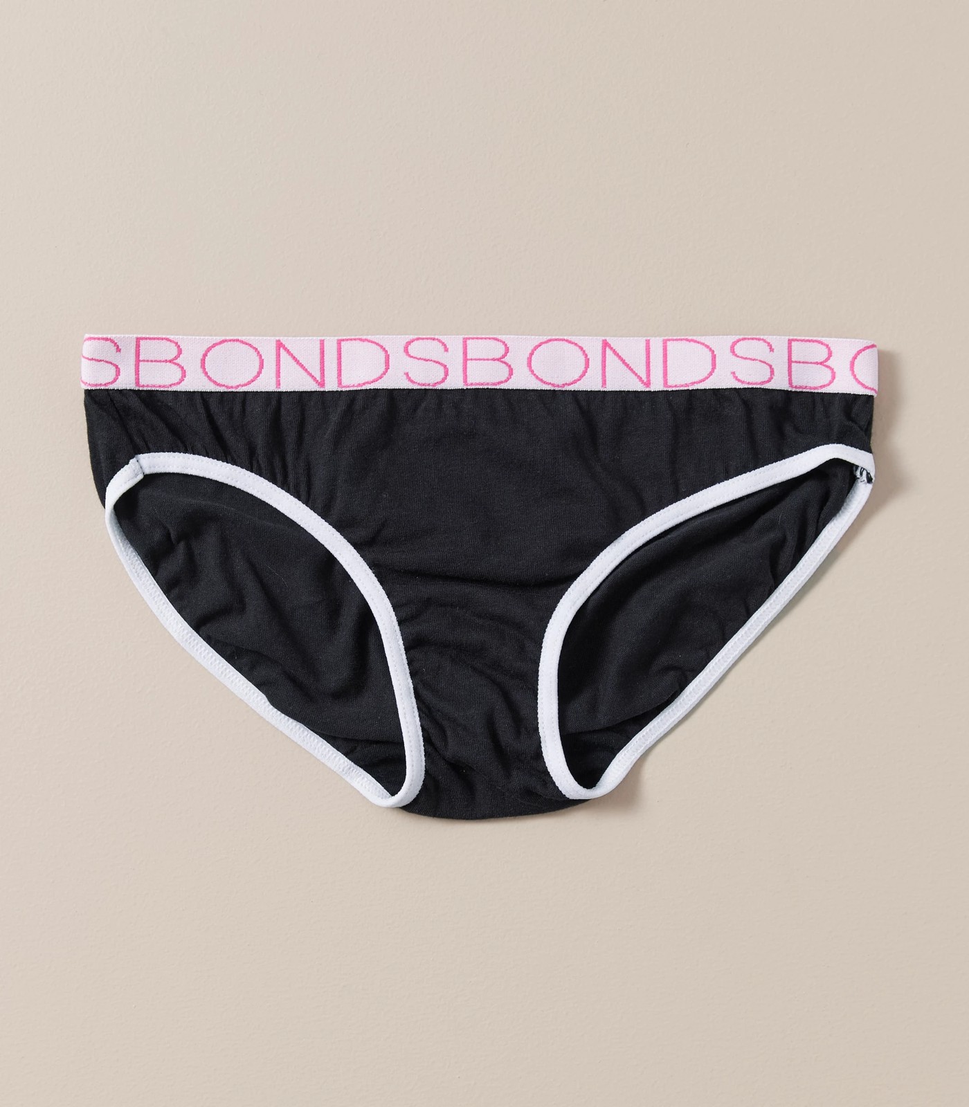 Bonds Multi Cotton Bikini Brief, 4-Pack, Stickers, 2-16 - Underwear