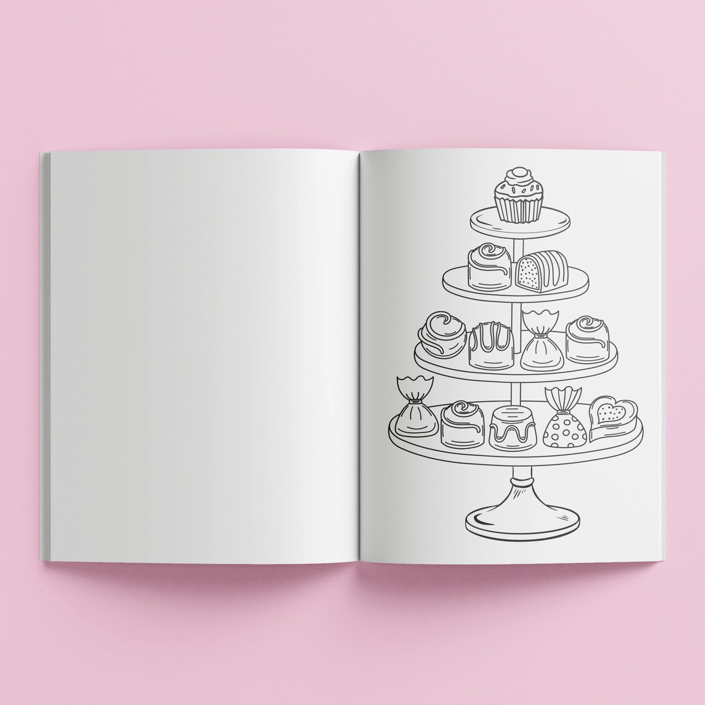 Kaleidoscope Coloring: Candy Shop - Book 3 of 6