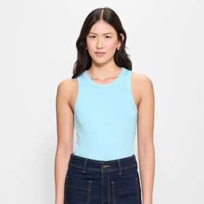Australian Cotton Racer Front Tank Top