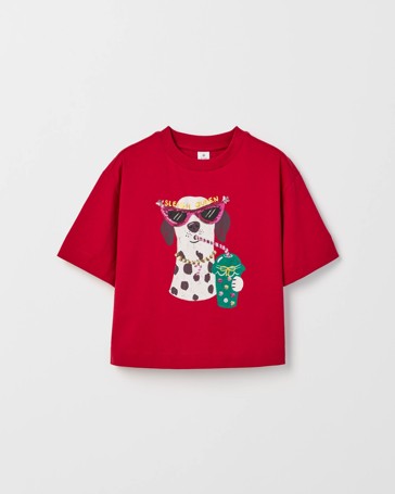 Australian Cotton Heavyweight Boxy Christmas T-Shirt