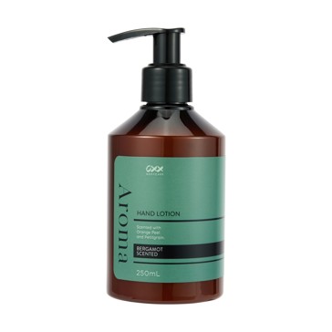 Aroma Hand Lotion 250ml, Bergamot Scented - OXX Bodycare