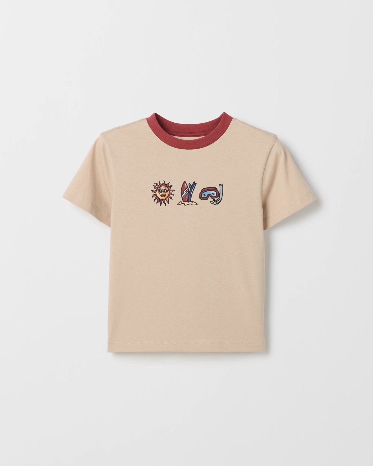 Australian Cotton 3 Pack T-Shirts - Mocha 2 of 5