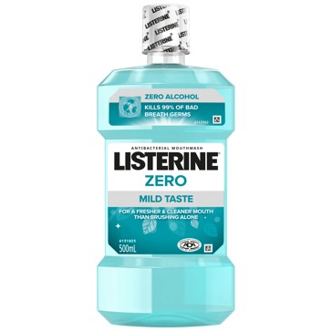 Listerine Zero Mouthwash 500ml