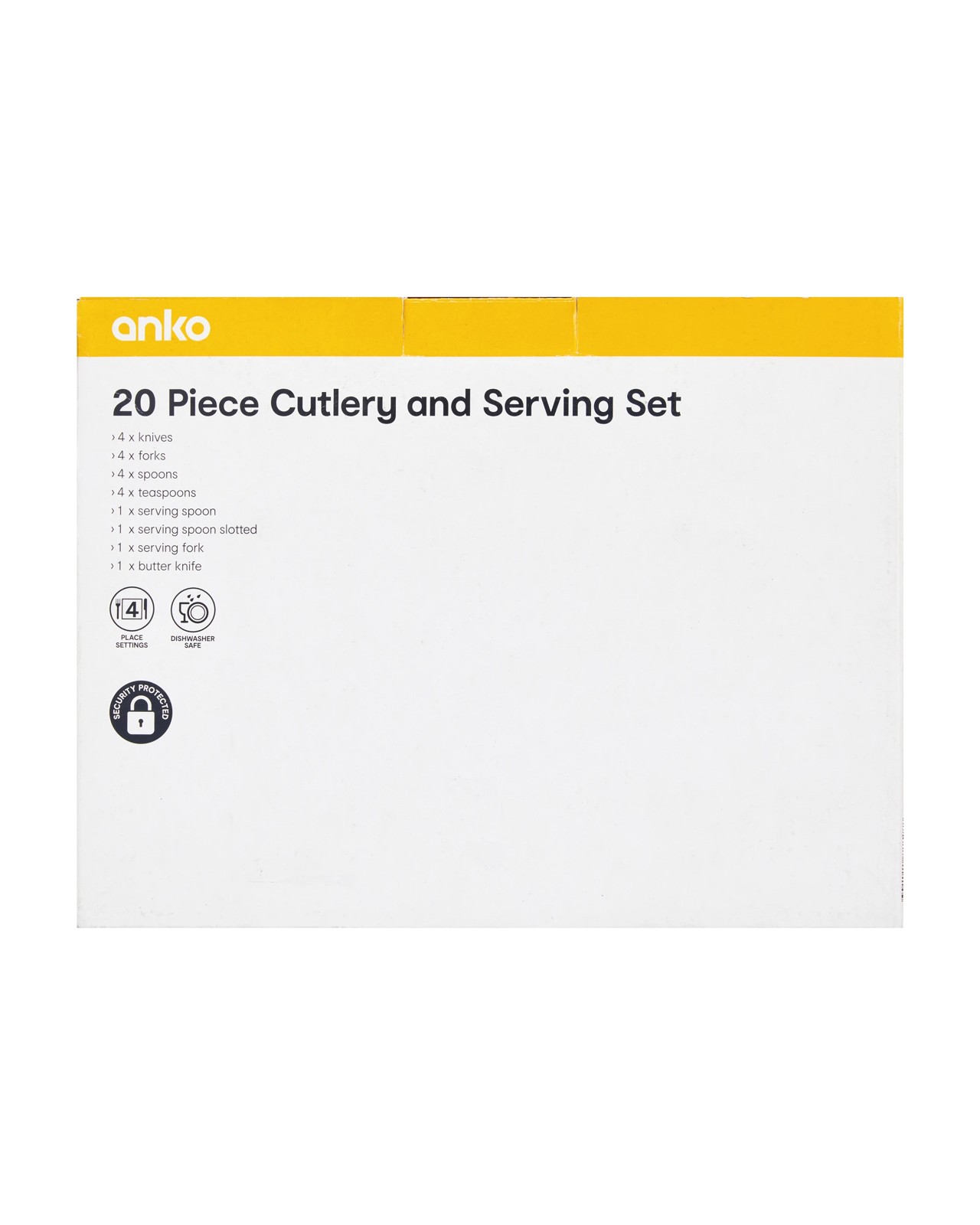 Anko 20 Piece Cutlery and Serving Set 5 of 5
