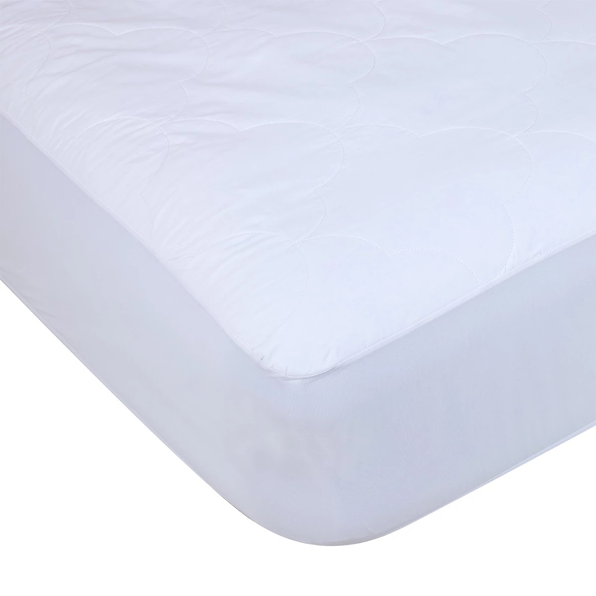 Cotton Filled Fitted Mattress Protector, Double Bed - Anko | Target ...