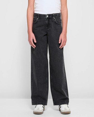 Wide Leg Denim Jeans