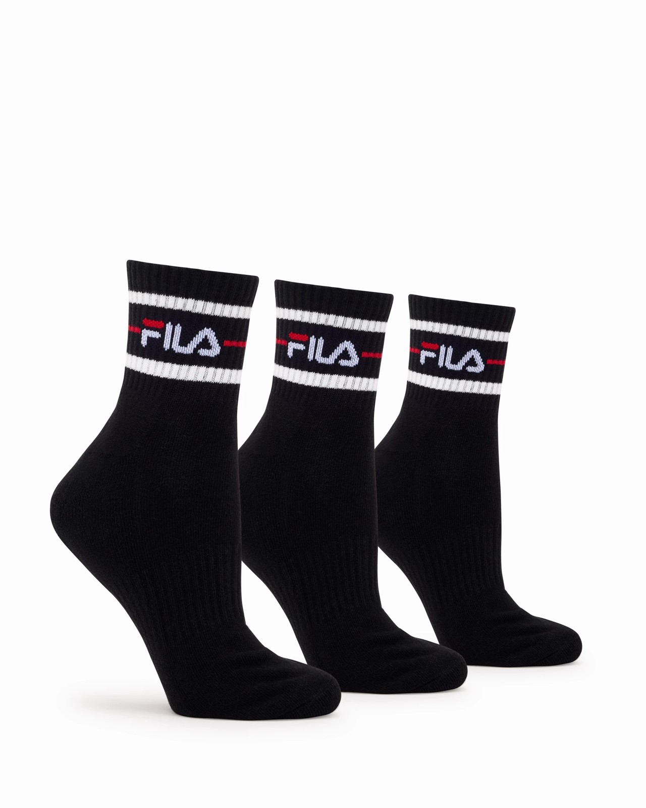 Fila Quarter Crew 3 Pack Socks 4 of 4