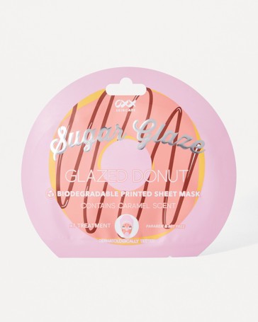 OXX Skincare Sugar Glaze Glazed Donut Sheet Mask - Caramel Scented