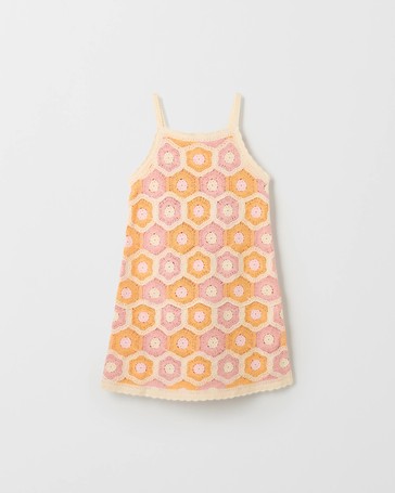 Australian Cotton Crochet Knit Beach Cover Up